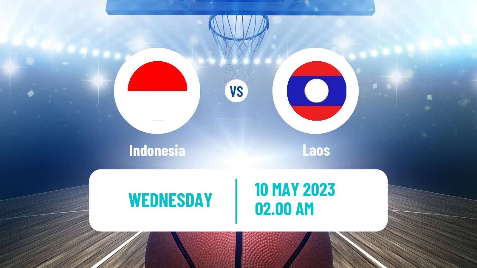 Basketball Southeast Asian Games Basketball Indonesia - Laos