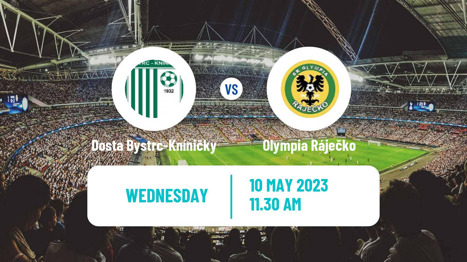 Soccer Czech Jihomoravsky KP Dosta Bystrc-Kníničky - Olympia Ráječko