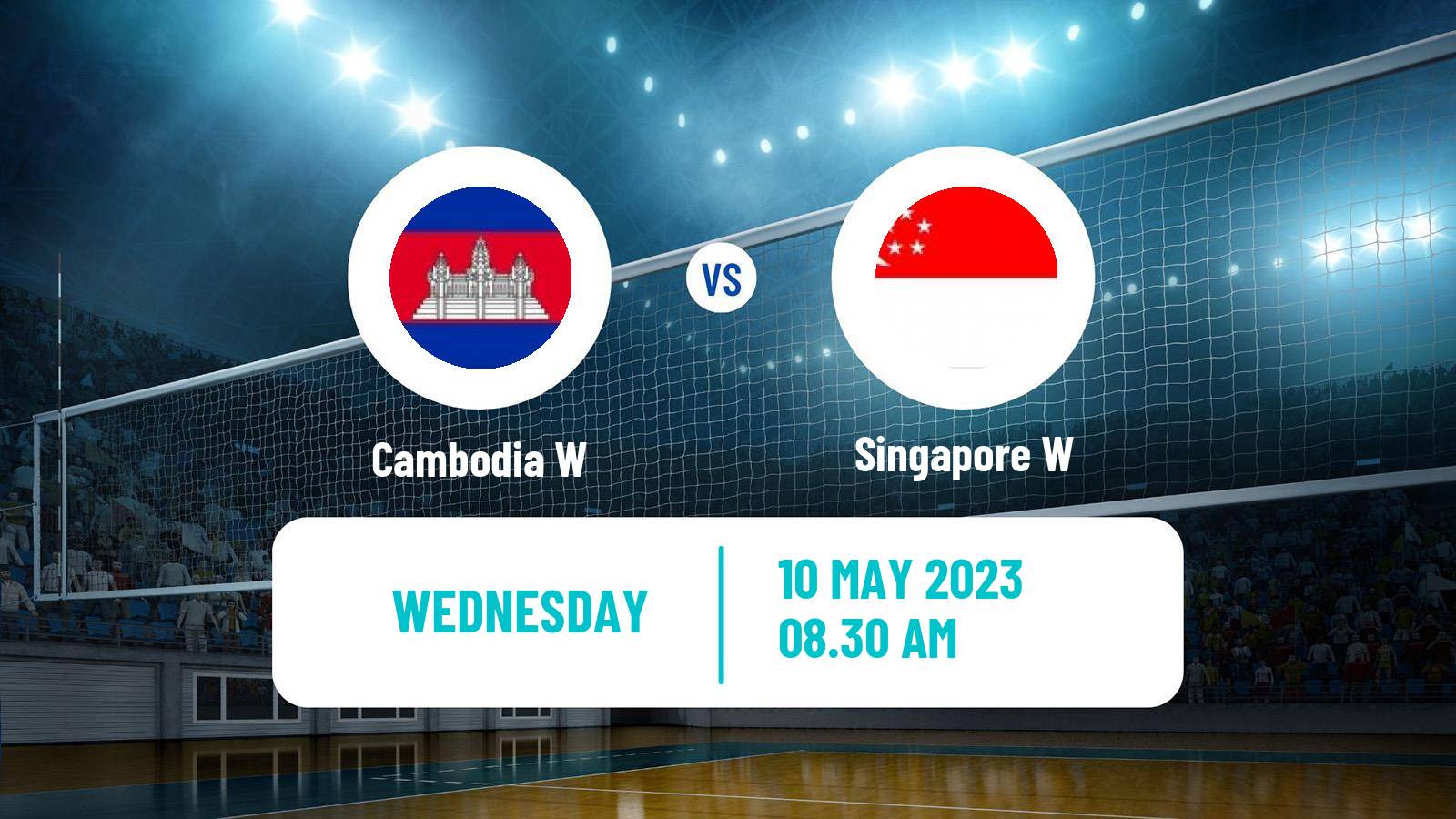Volleyball Southeast Asian Games Volleyball Women Cambodia W - Singapore W