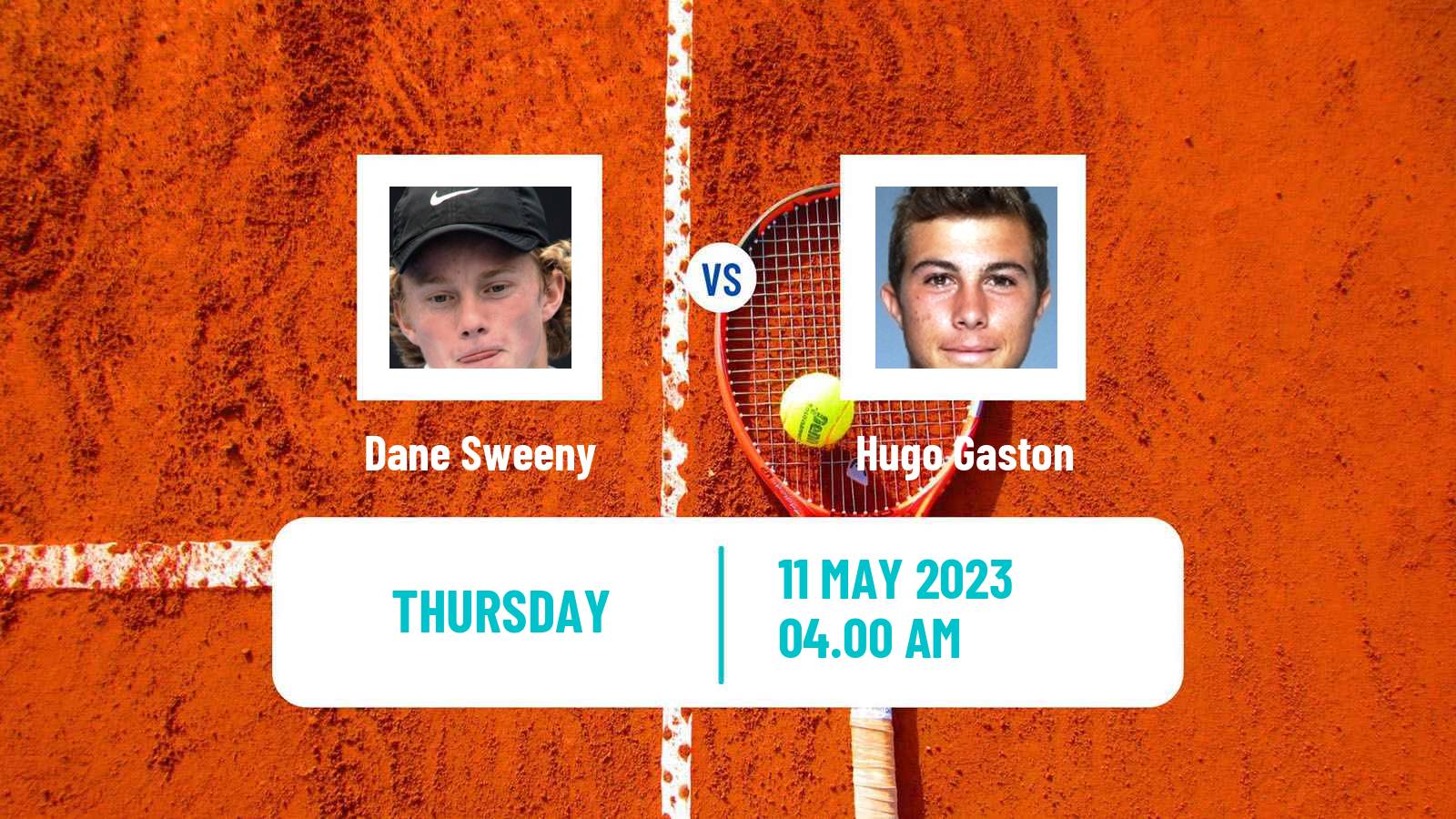 Tennis ATP Challenger Dane Sweeny - Hugo Gaston