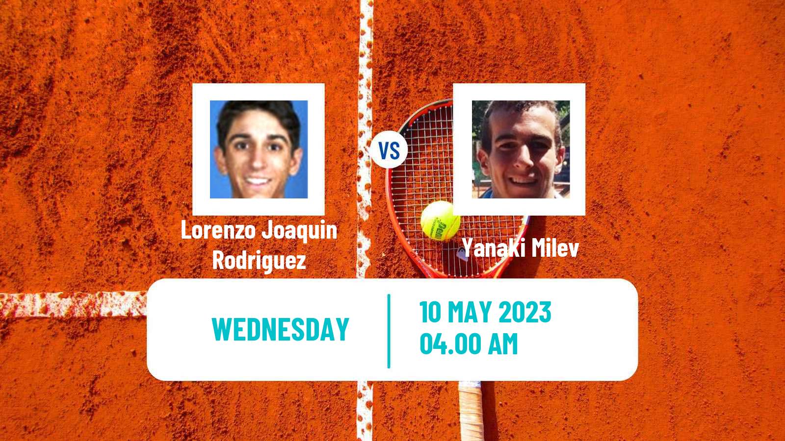 Tennis ITF Tournaments Lorenzo Joaquin Rodriguez - Yanaki Milev