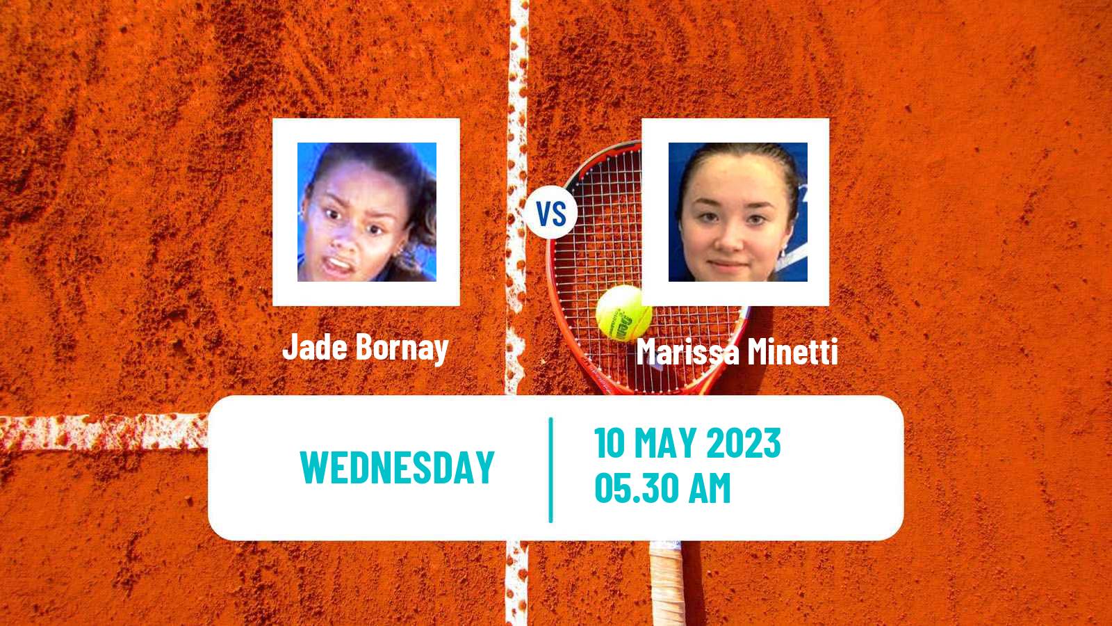 Tennis ITF Tournaments Jade Bornay - Marissa Minetti