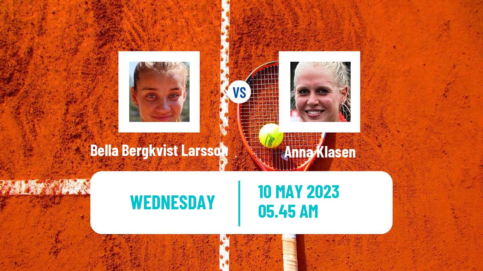 Tennis ITF Tournaments Bella Bergkvist Larsson - Anna Klasen