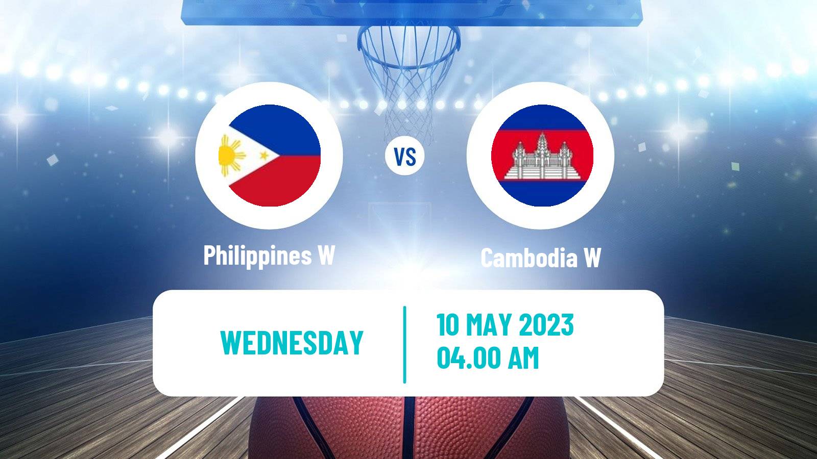 Basketball Southeast Asian Games Basketball Women Philippines W - Cambodia W