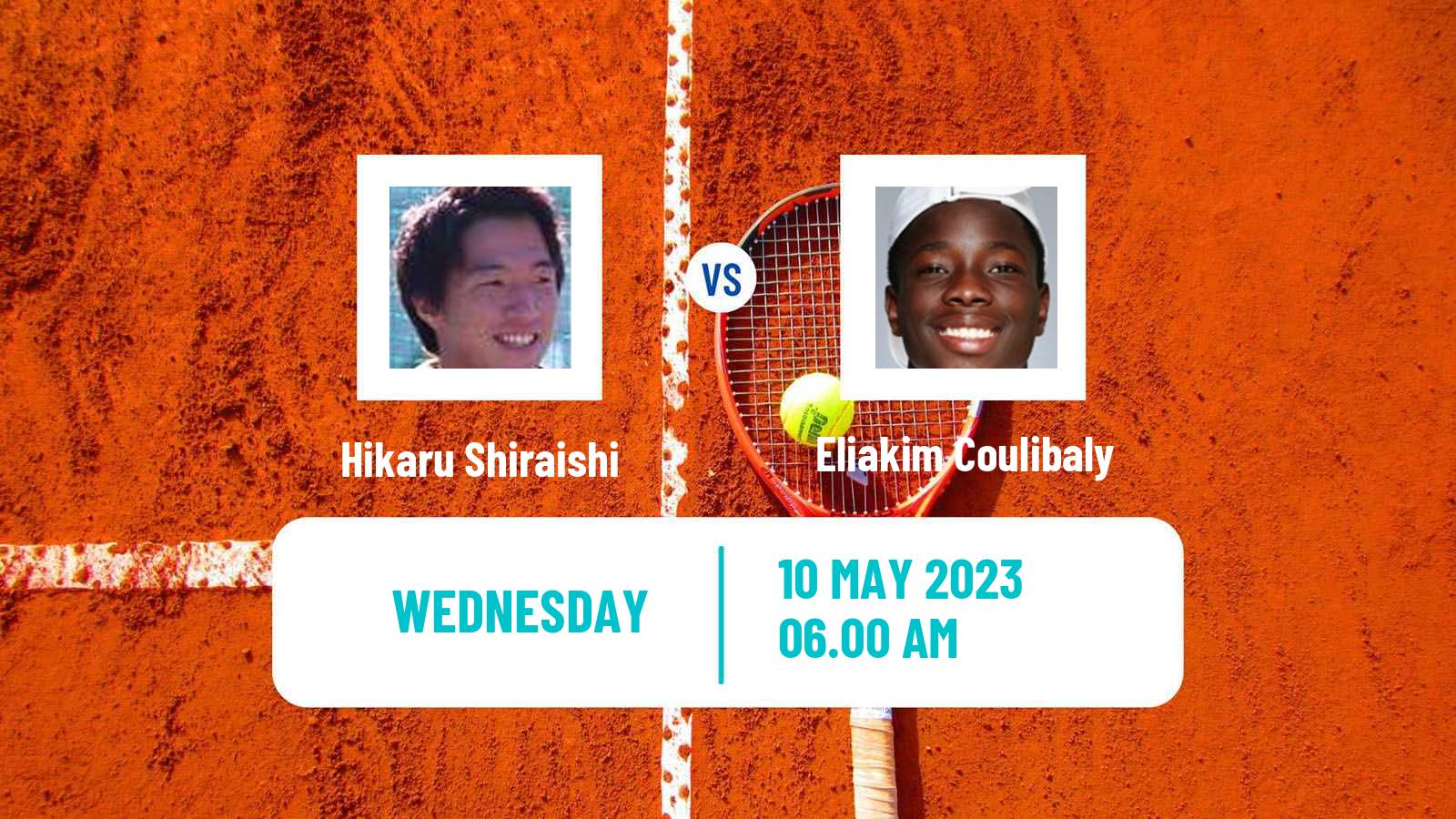 Tennis ITF Tournaments Hikaru Shiraishi - Eliakim Coulibaly
