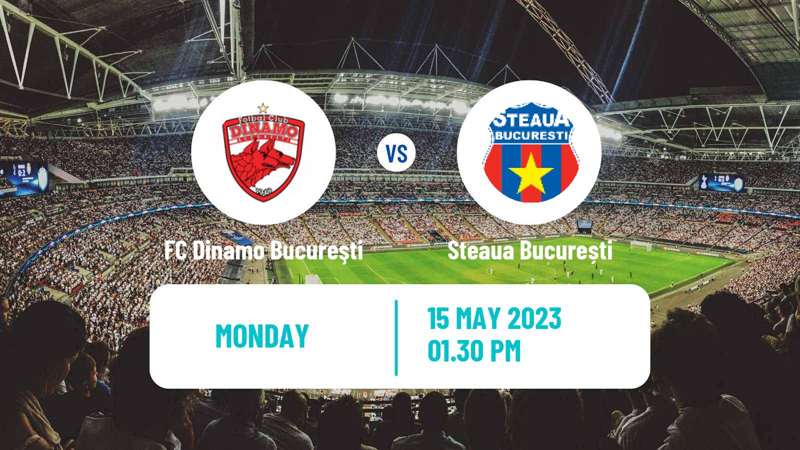 Soccer Romanian Division 2 FC Dinamo Bucureşti - Steaua București