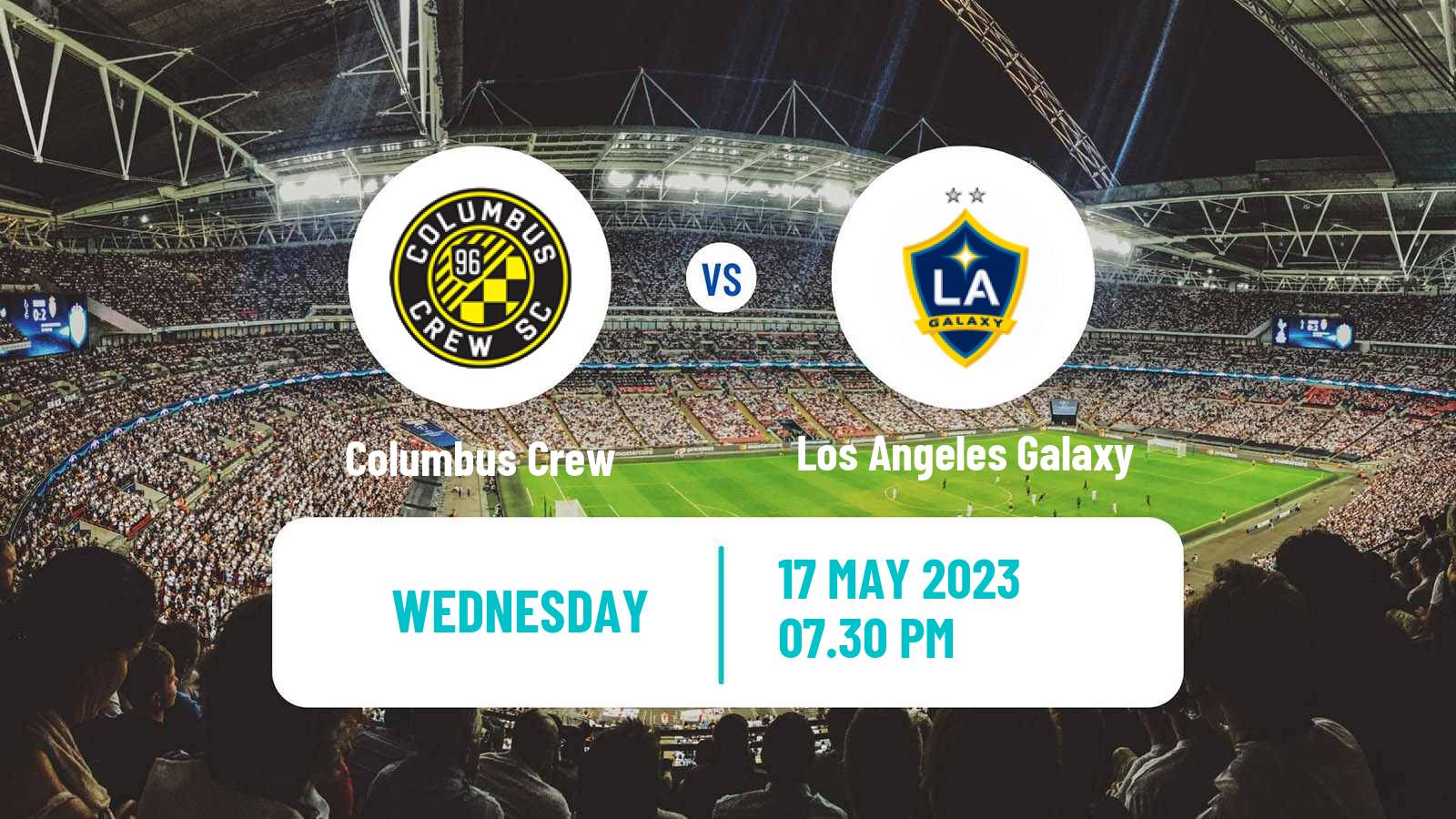 Soccer MLS Columbus Crew - Los Angeles Galaxy