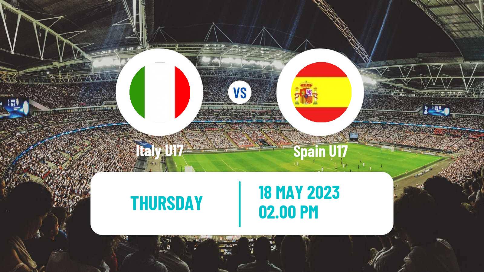 Soccer UEFA Euro U17 Italy U17 - Spain U17