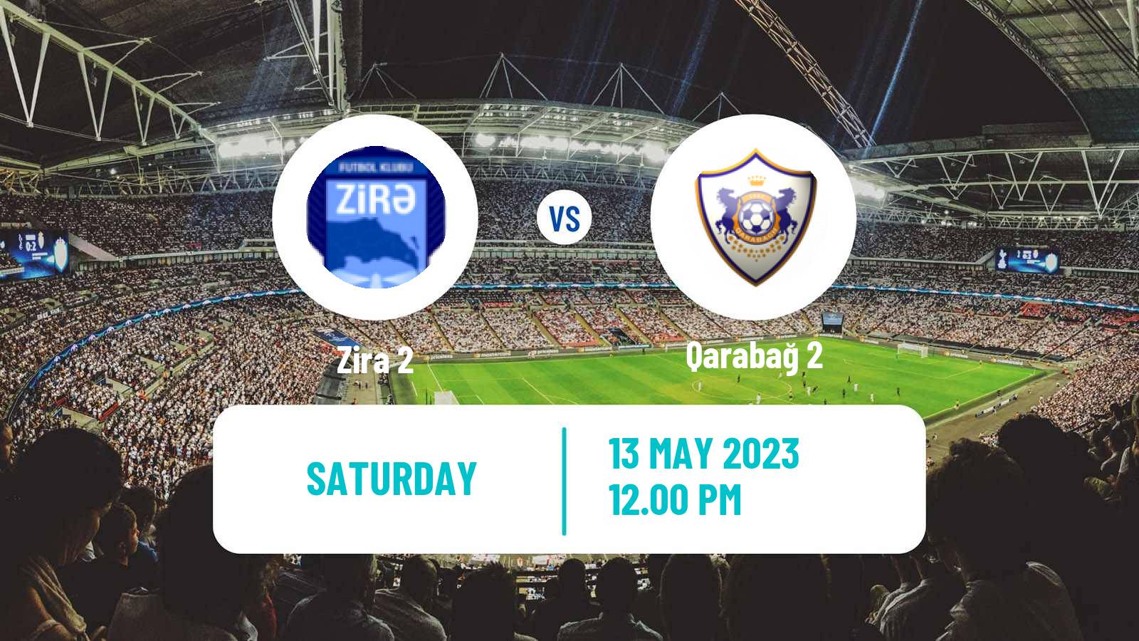 Soccer Azerbaijan First Division Zira 2 - Qarabağ 2