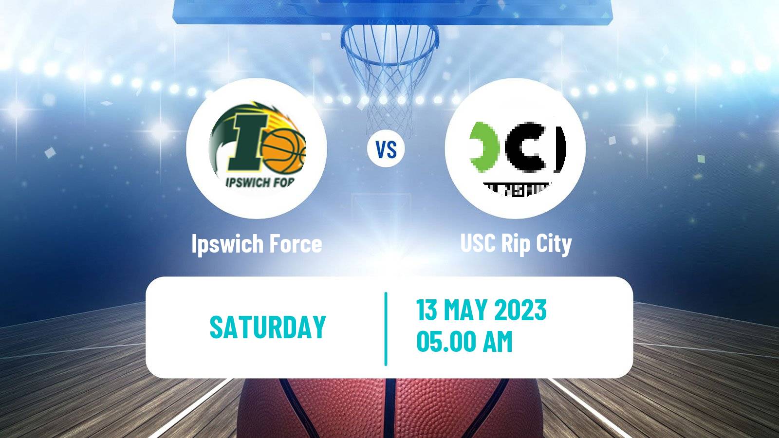 Basketball Australian NBL1 North Ipswich Force - USC Rip City