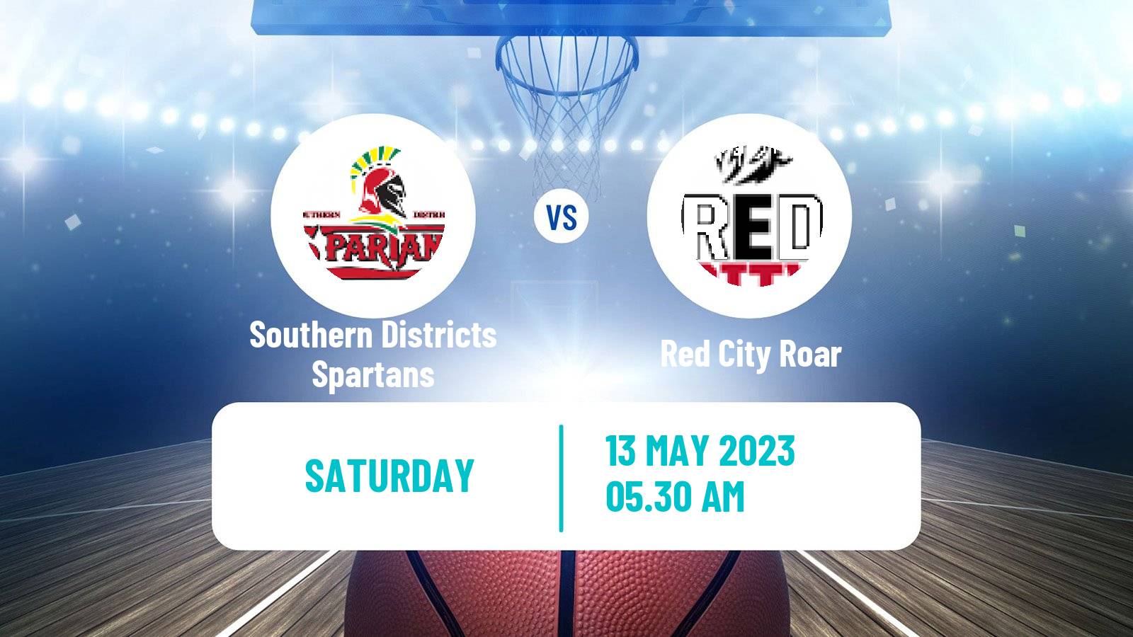 Basketball Australian NBL1 North Southern Districts Spartans - Red City Roar