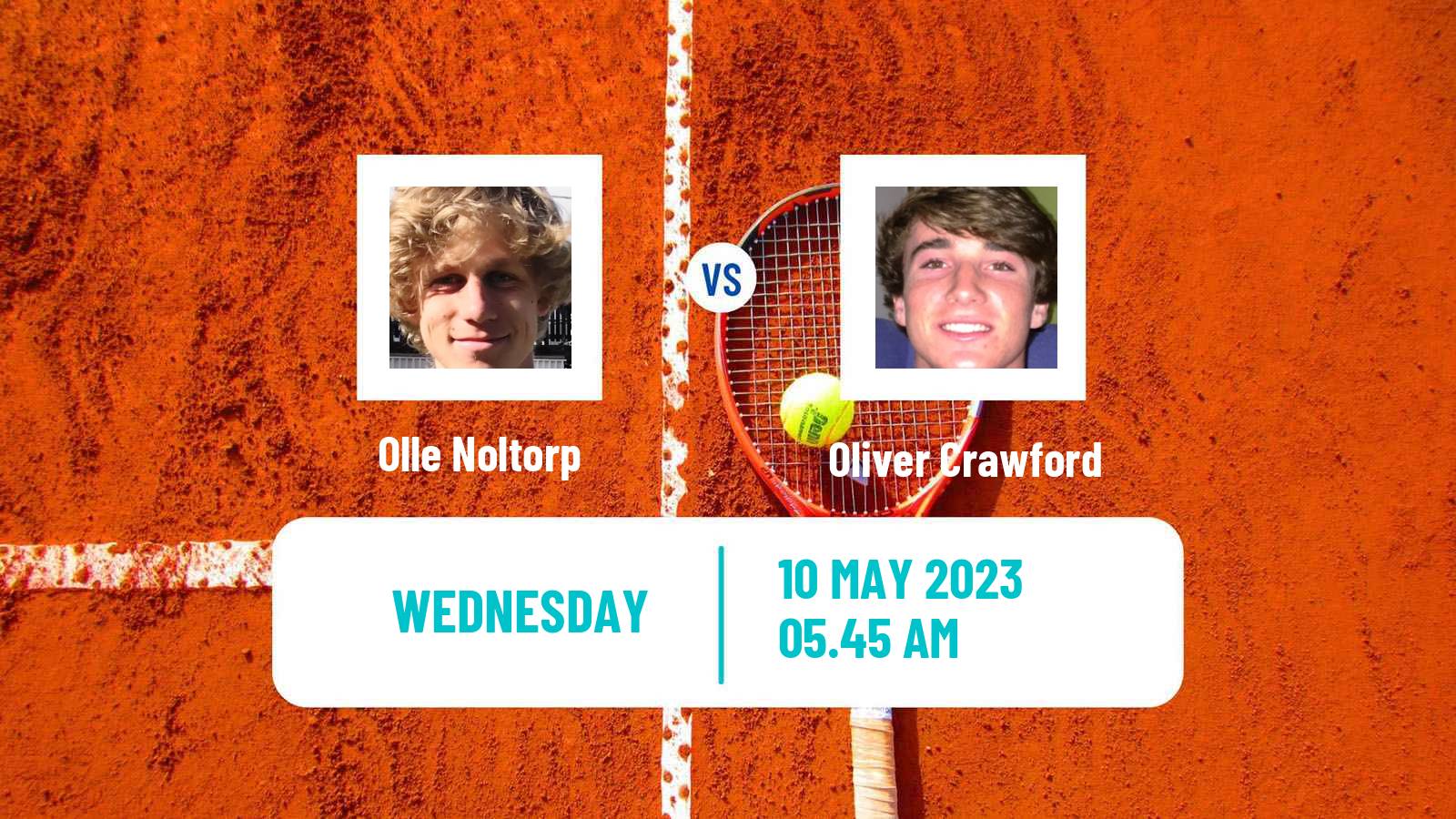 Tennis ITF Tournaments Olle Noltorp - Oliver Crawford