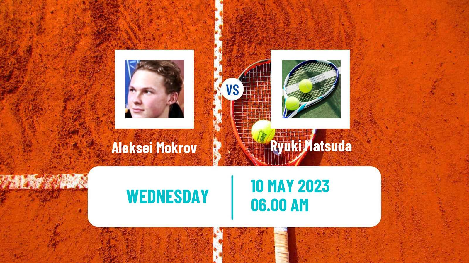 Tennis ITF Tournaments Aleksei Mokrov - Ryuki Matsuda