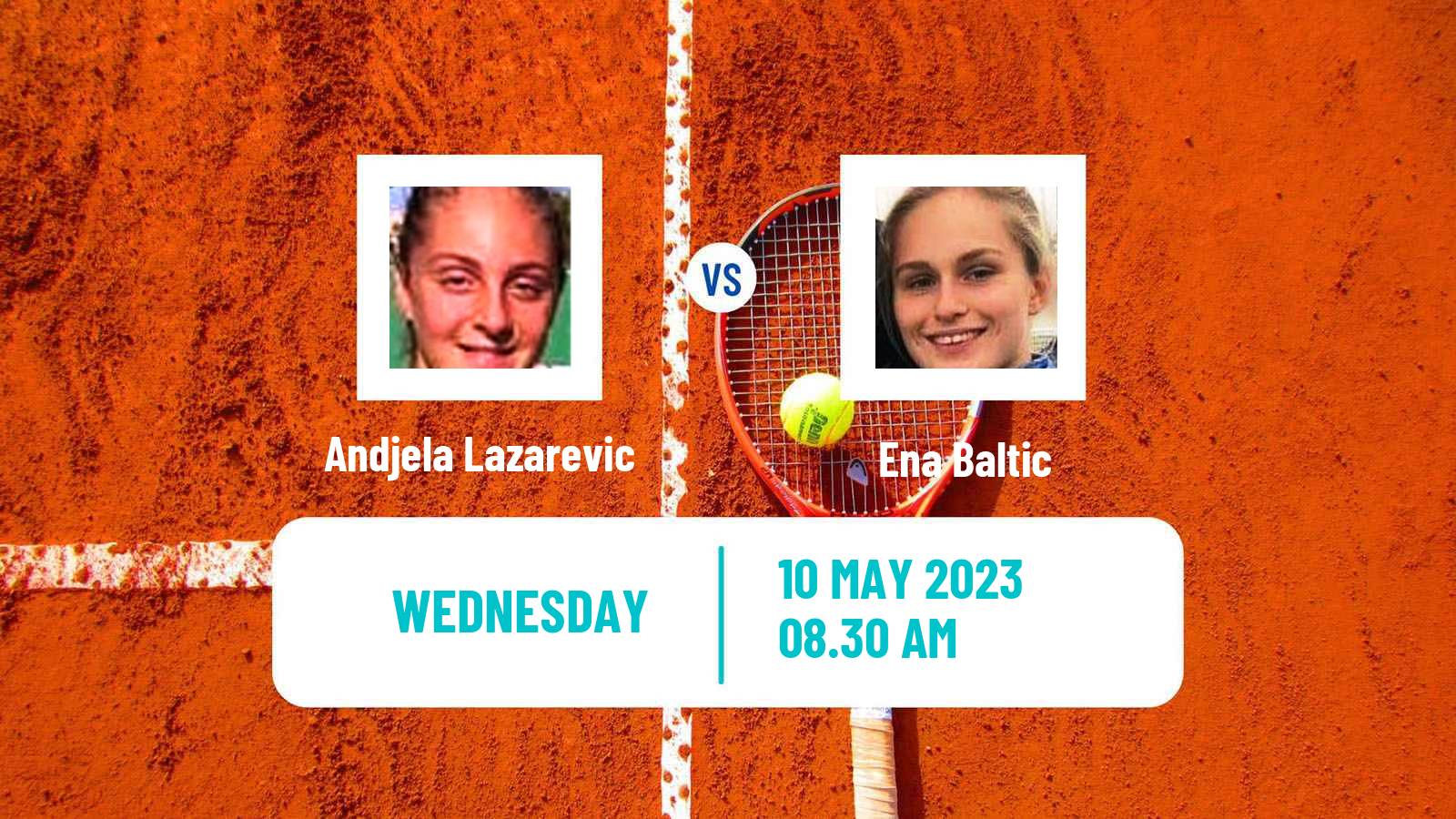 Tennis ITF Tournaments Andjela Lazarevic - Ena Baltic