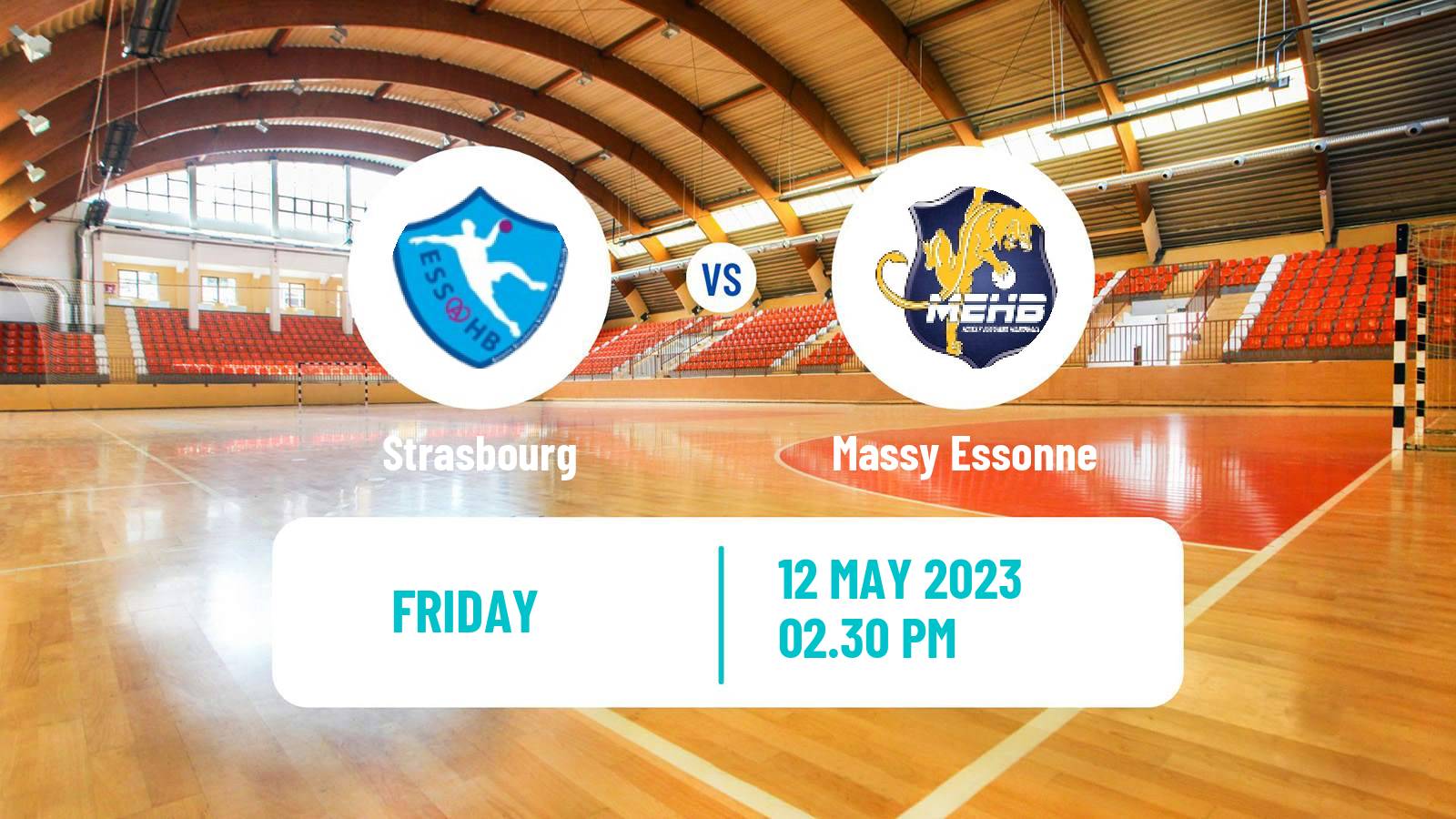 Handball French Proligue Handball Strasbourg - Massy Essonne