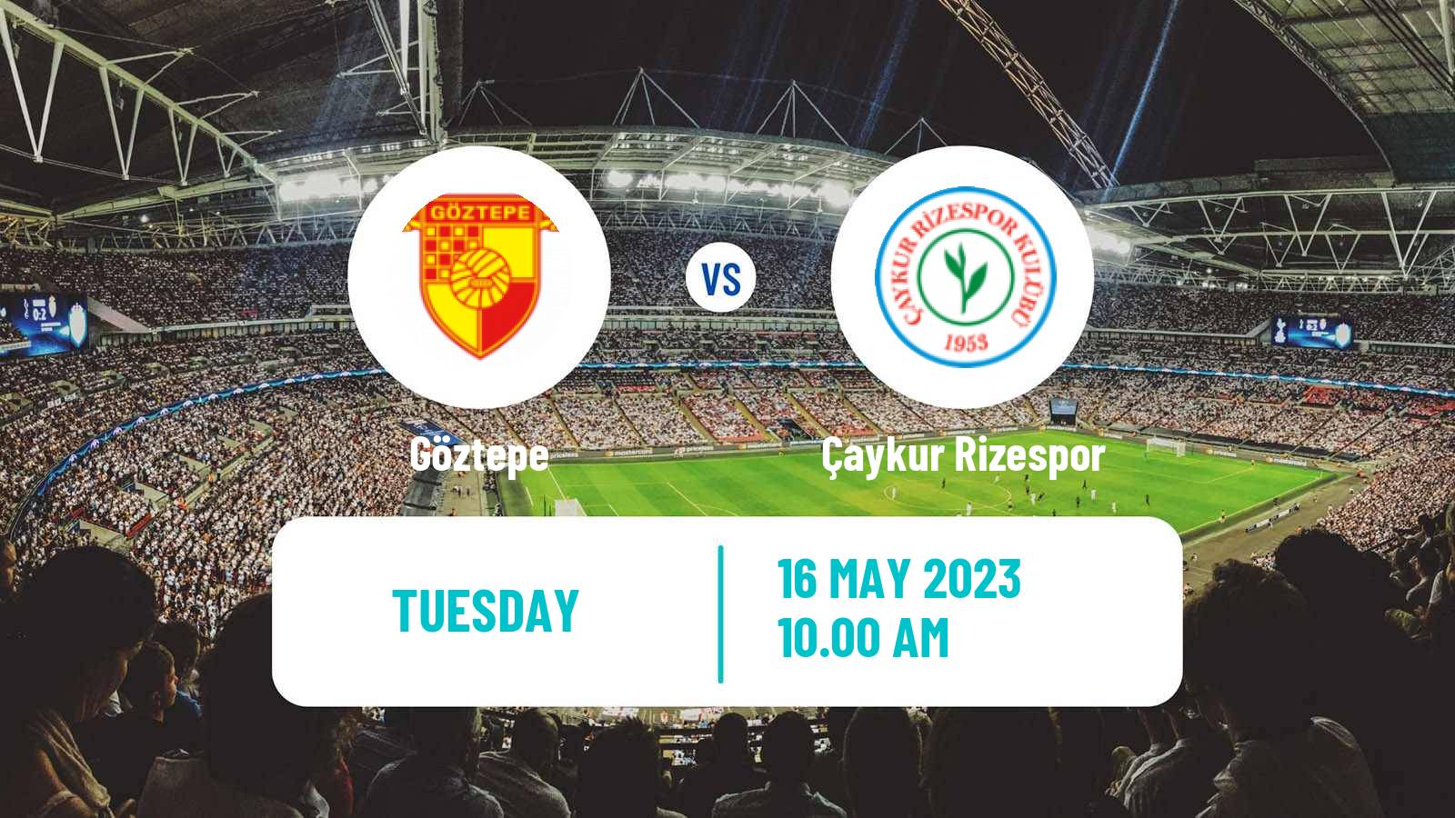 Soccer Turkish First League Göztepe - Çaykur Rizespor