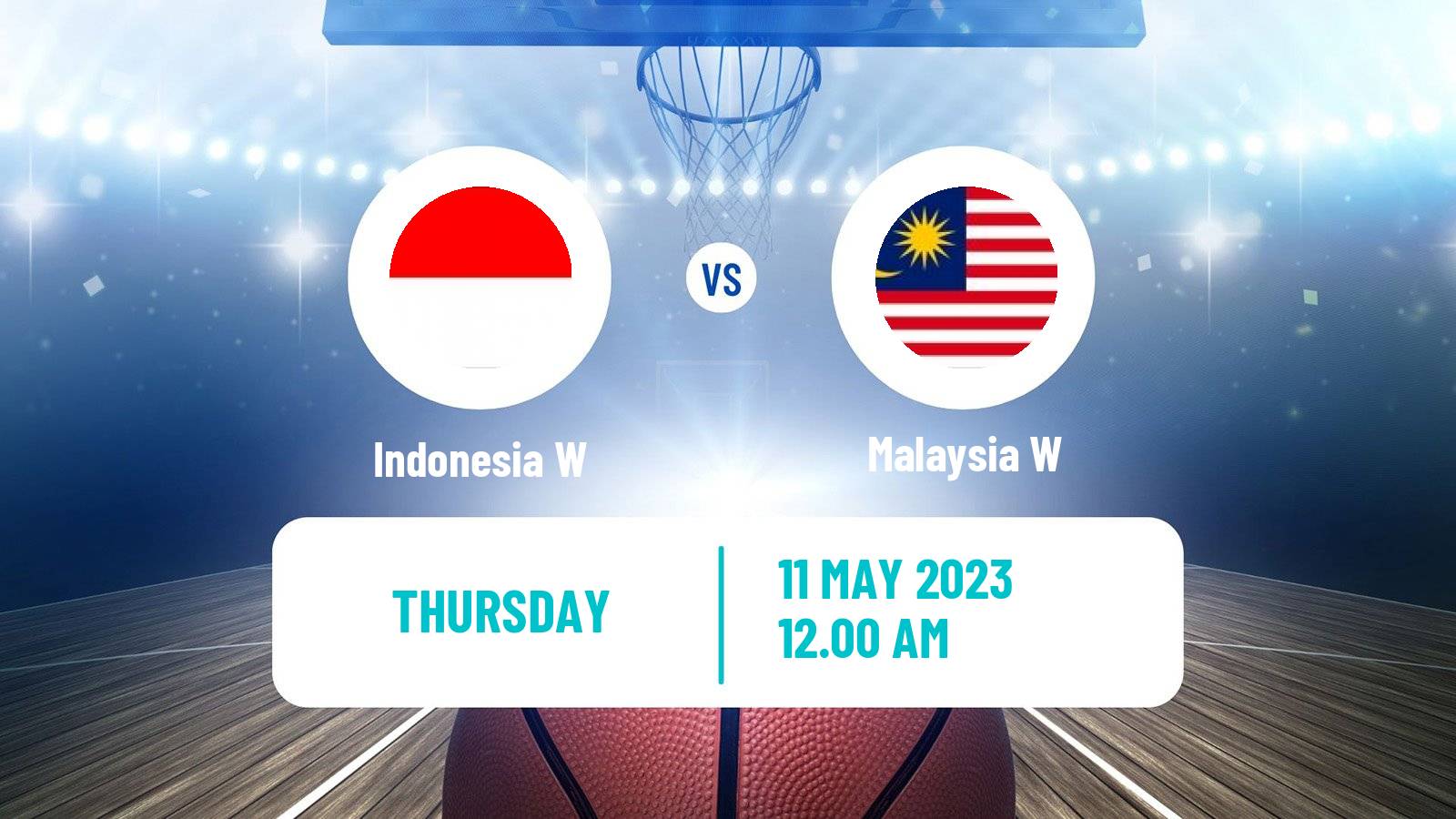 Basketball Southeast Asian Games Basketball Women Indonesia W - Malaysia W
