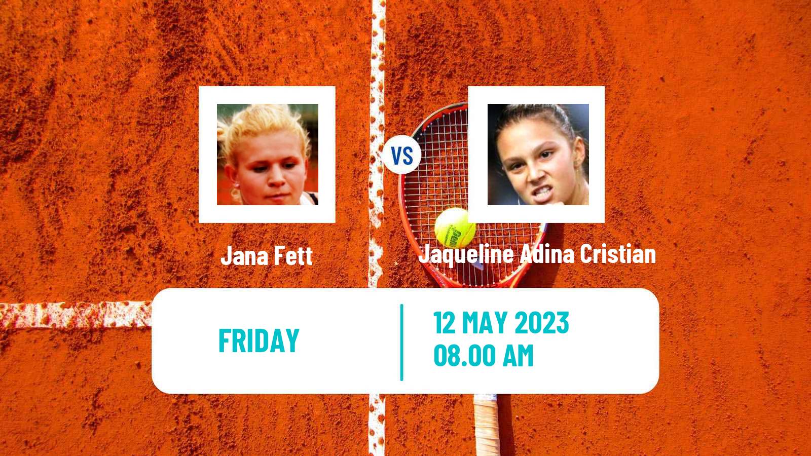 Tennis ITF Tournaments Jana Fett - Jaqueline Adina Cristian