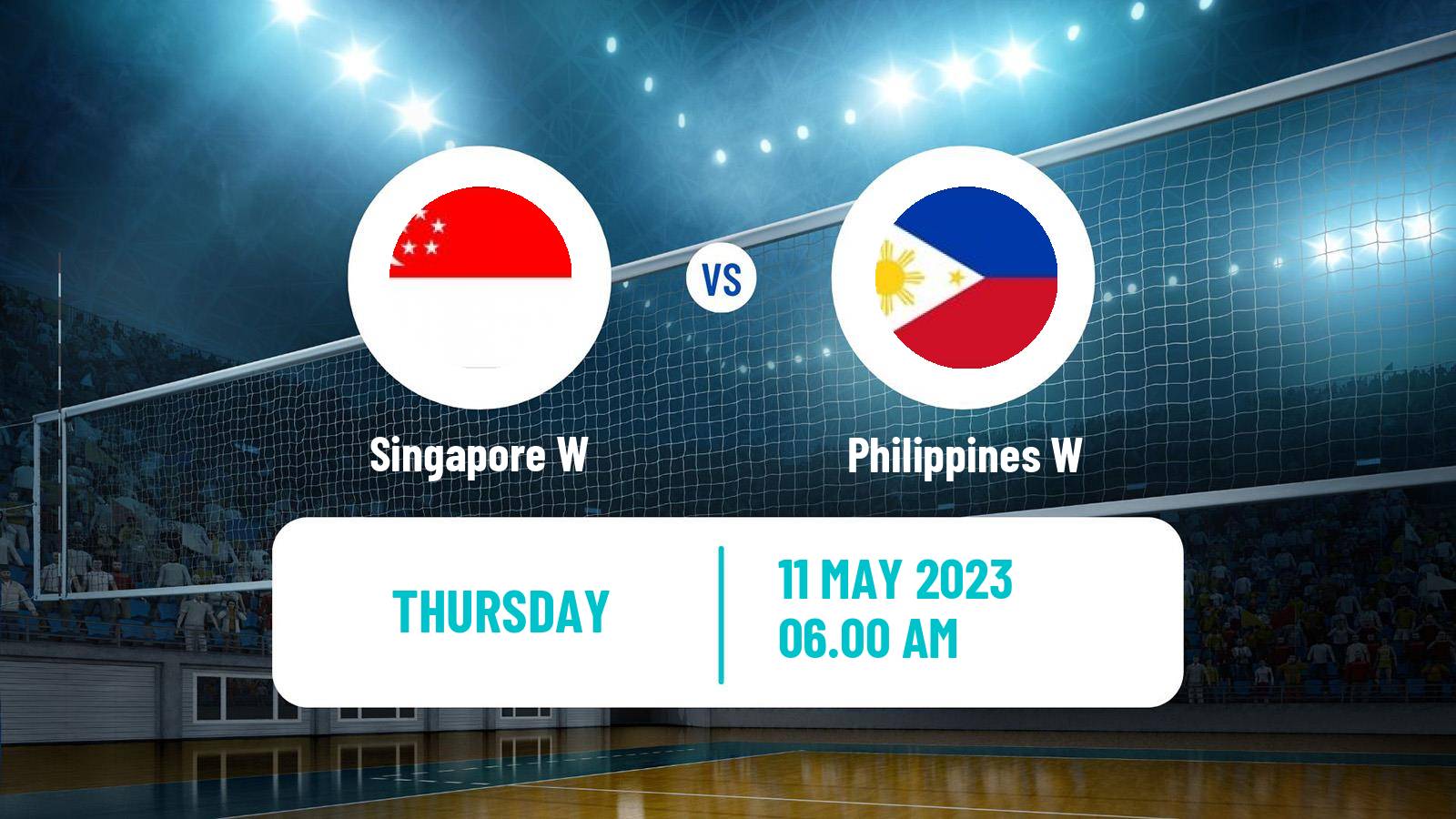 Volleyball Southeast Asian Games Volleyball Women Singapore W - Philippines W