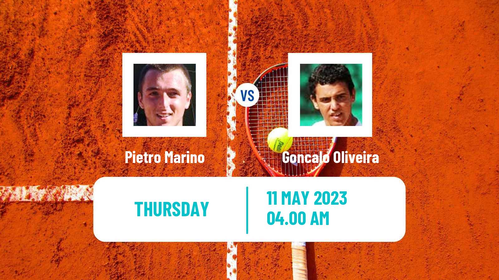 Tennis ITF Tournaments Pietro Marino - Goncalo Oliveira