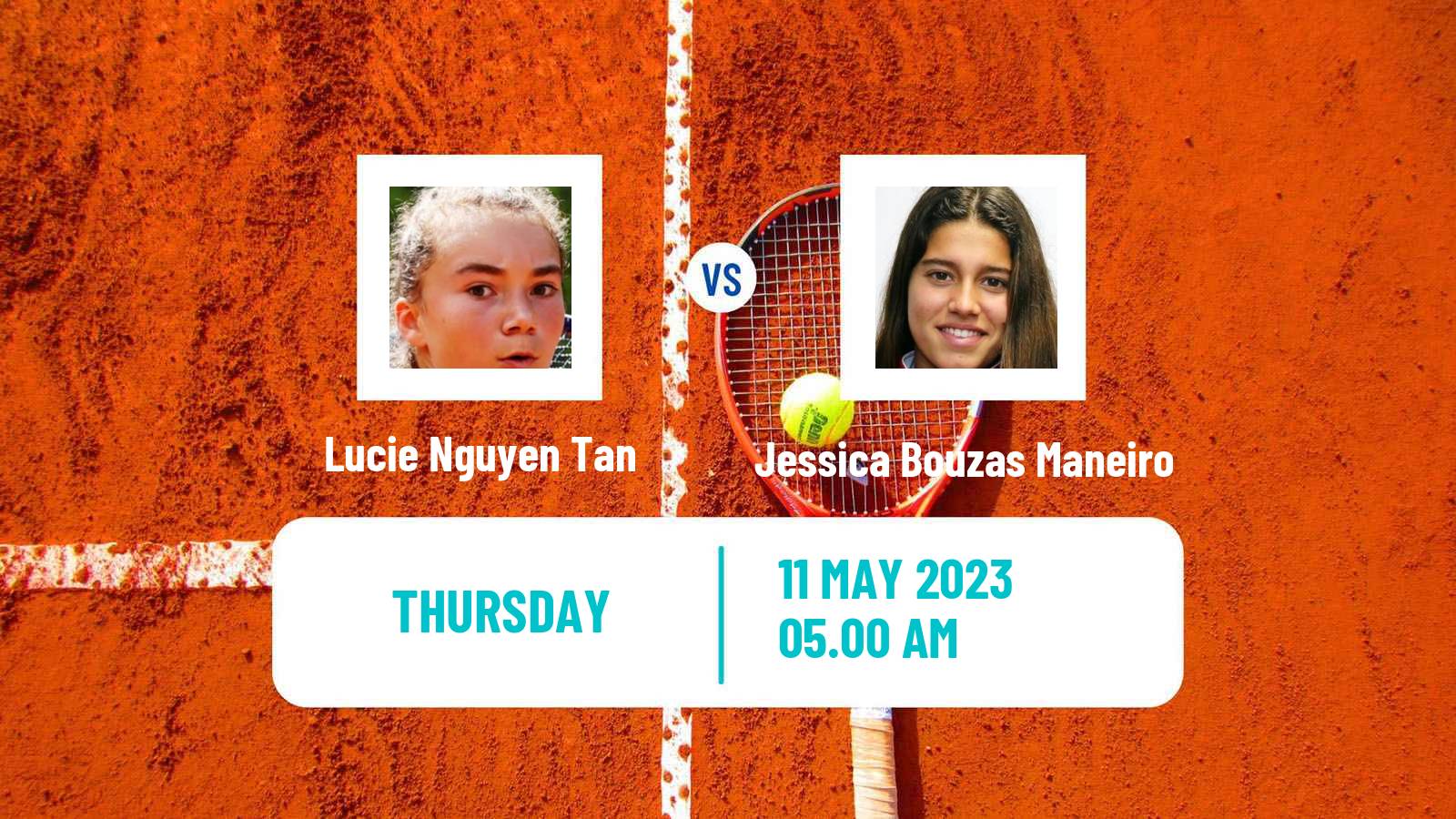 Tennis ITF Tournaments Lucie Nguyen Tan - Jessica Bouzas Maneiro