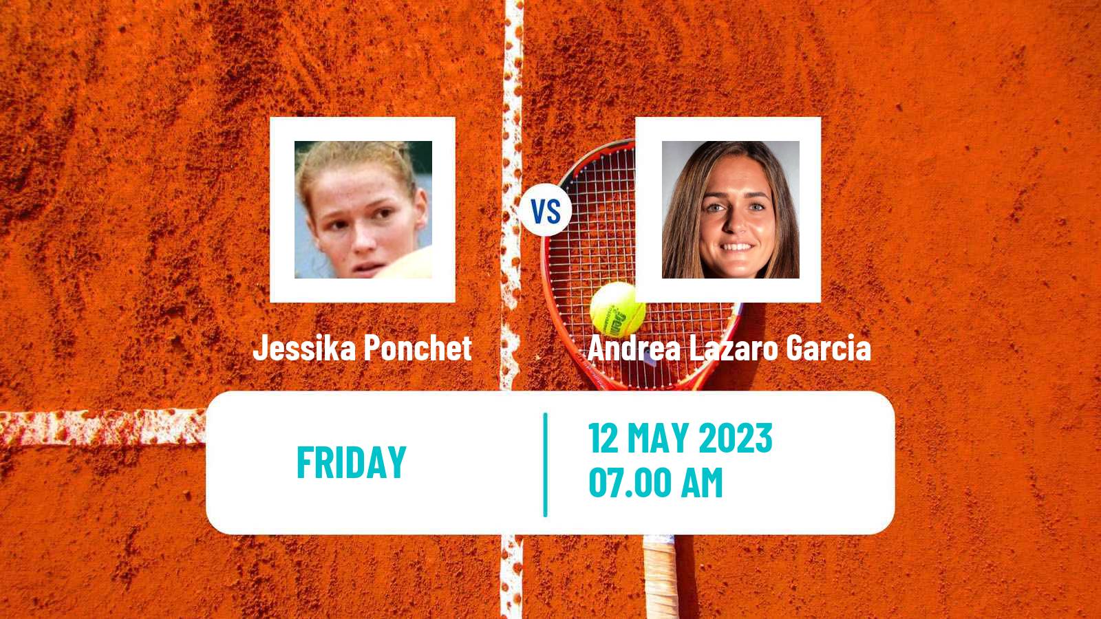 Tennis ITF Tournaments Jessika Ponchet - Andrea Lazaro Garcia