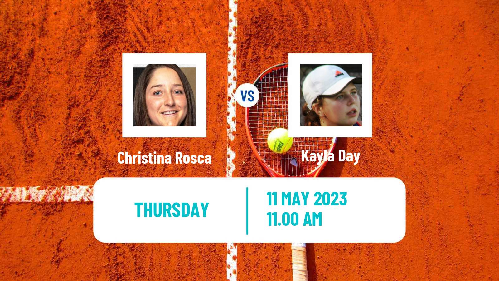 Tennis ITF Tournaments Christina Rosca - Kayla Day