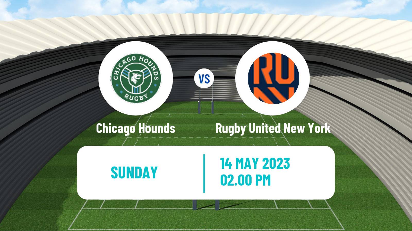 Rugby union USA Major League Rugby Chicago Hounds - Rugby United New York