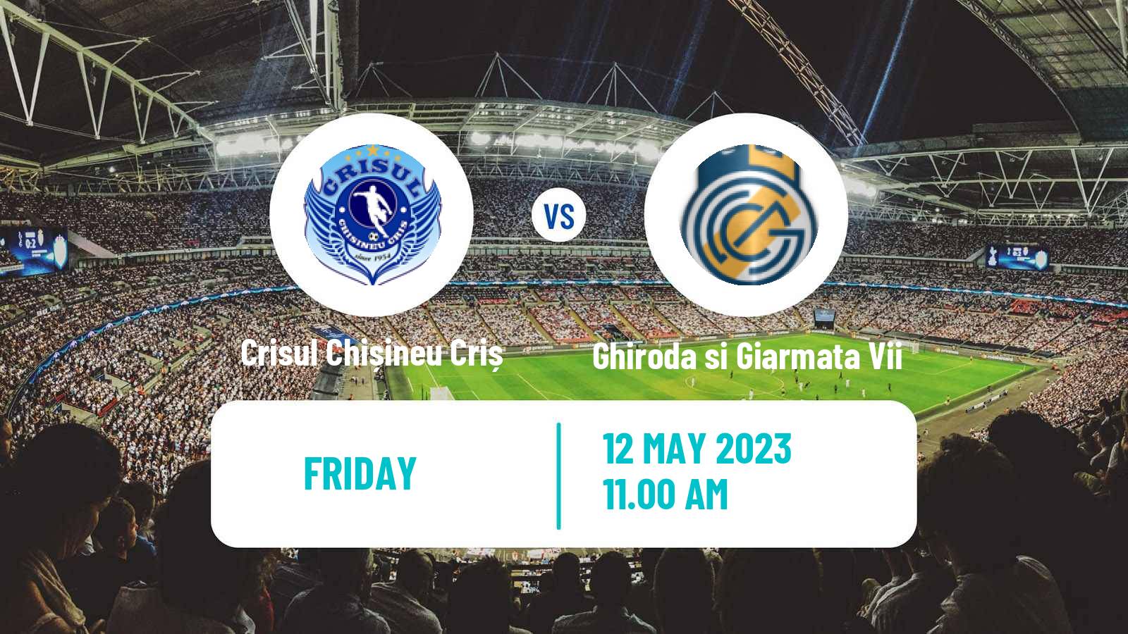 Soccer Romanian Liga 3 - Seria 8 Crisul Chișineu Criș - Ghiroda si Giarmata Vii