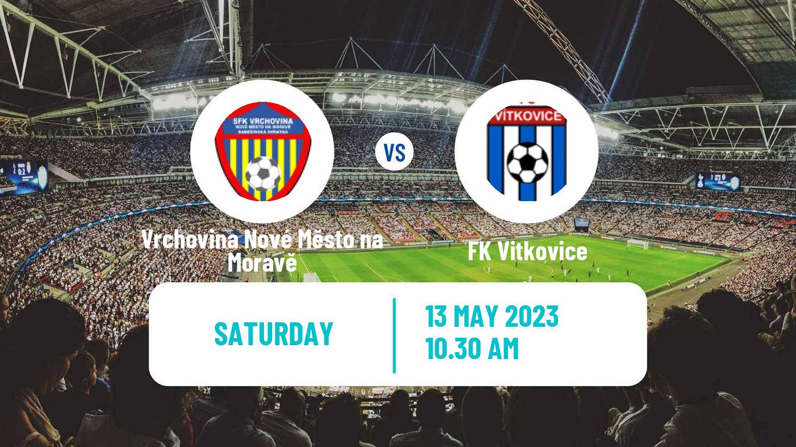 Soccer Czech MSFL Vrchovina Nové Město na Moravě - Vitkovice