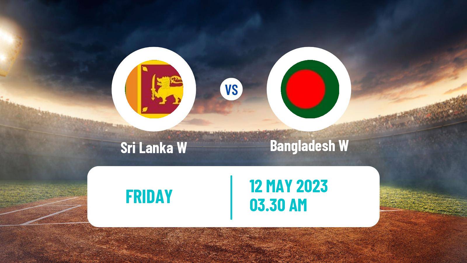 Cricket Twenty20 International Women Sri Lanka W - Bangladesh W