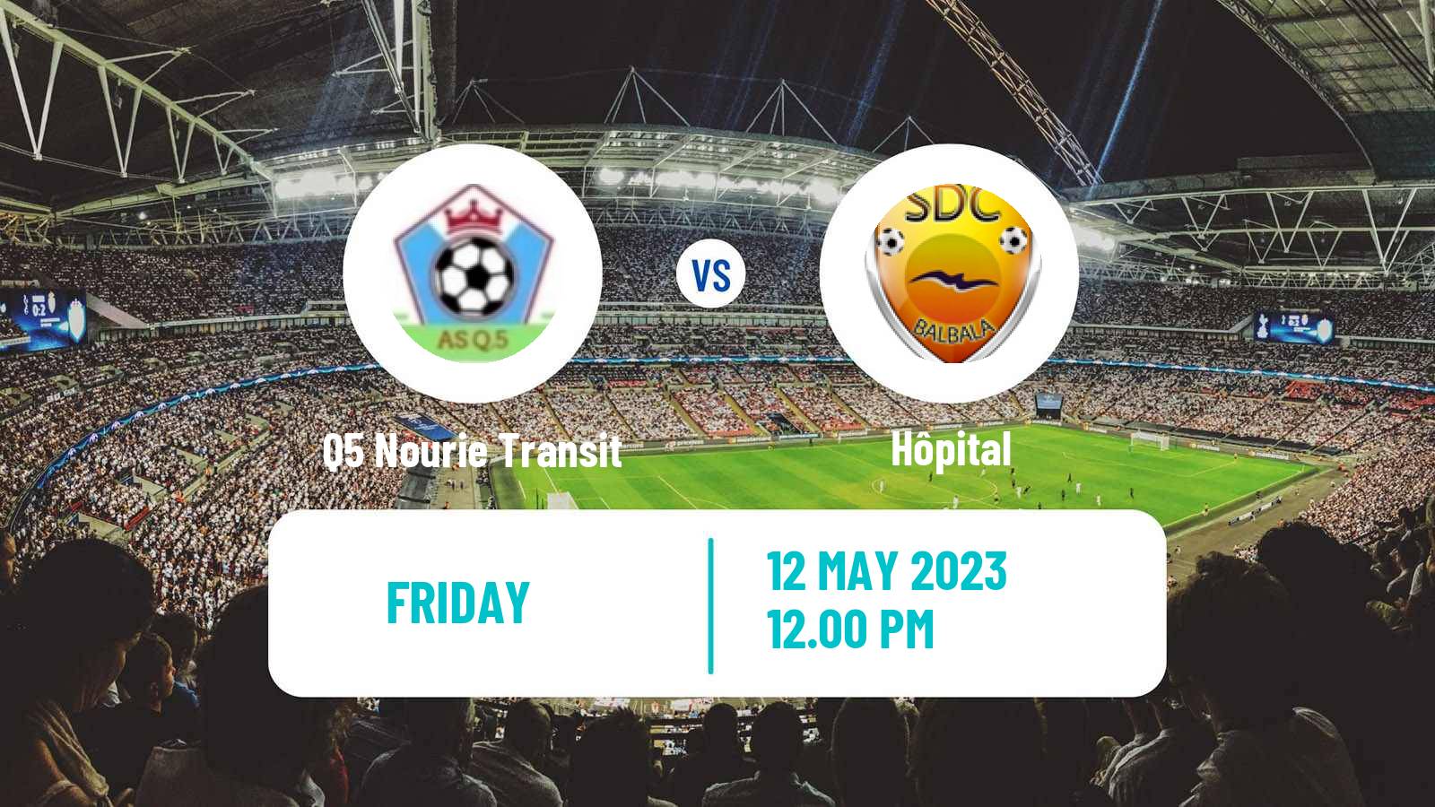 Soccer Djibouti Premier League Q5 Nourie Transit - Hôpital