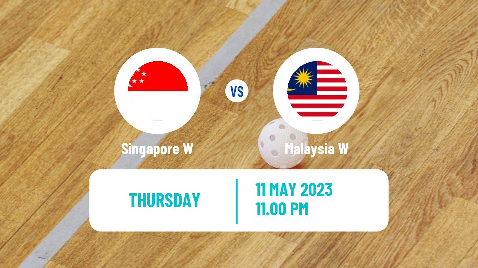 Floorball Southeast Asian Games Floorball Women Singapore W - Malaysia W