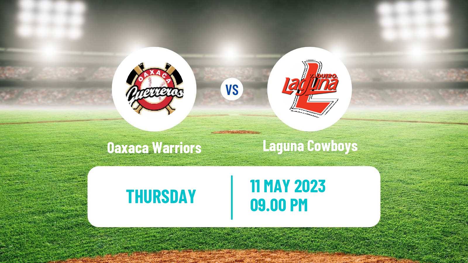 Baseball LMB Oaxaca Warriors - Laguna Cowboys