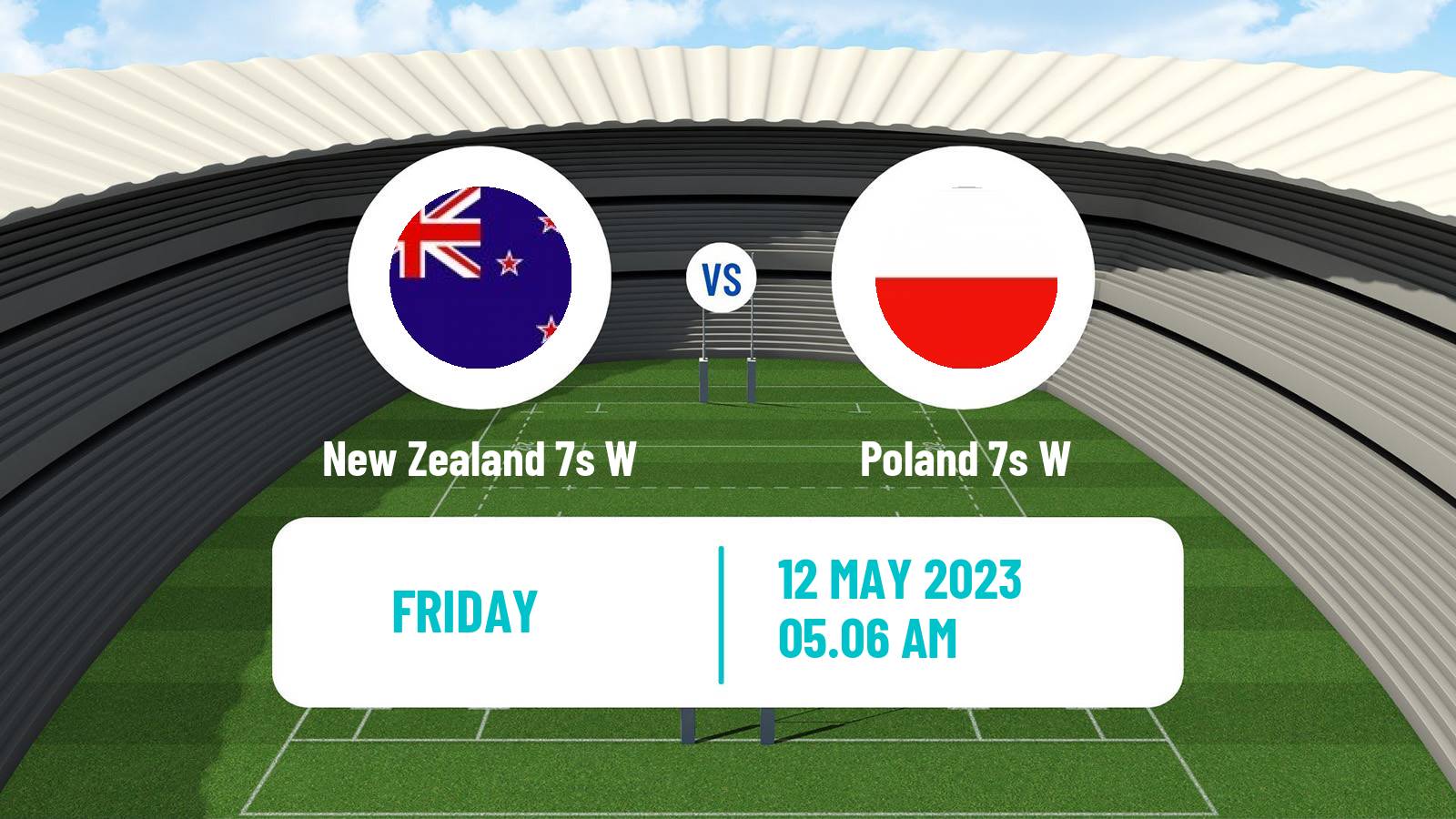 Rugby union Sevens World Series Women - France New Zealand 7s W - Poland 7s W