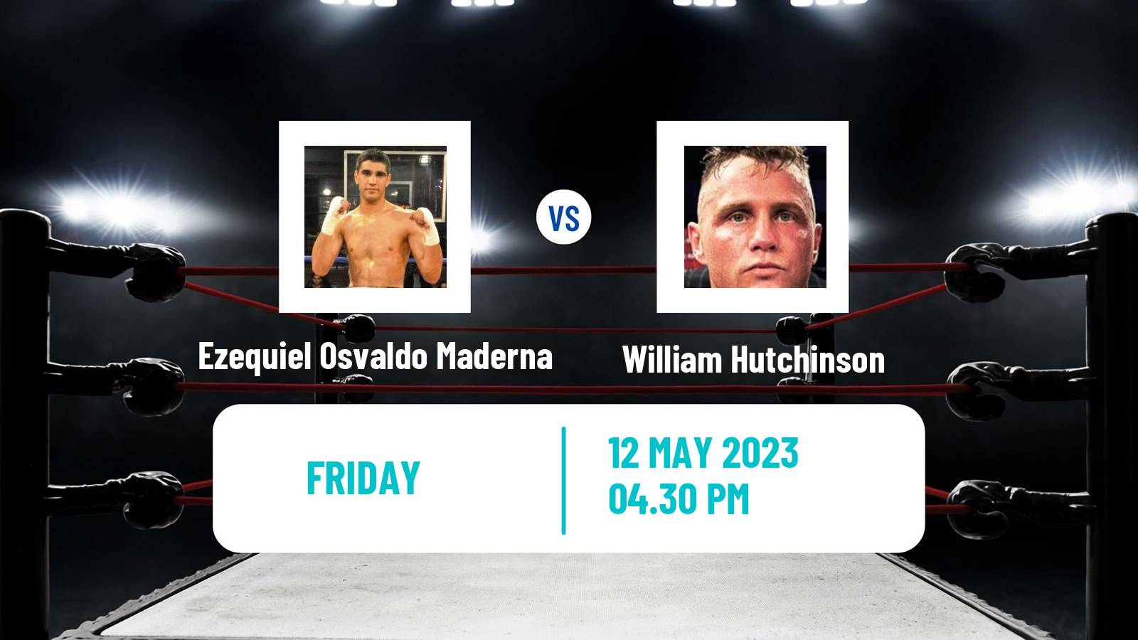 Boxing Boxing Ezequiel Osvaldo Maderna - William Hutchinson