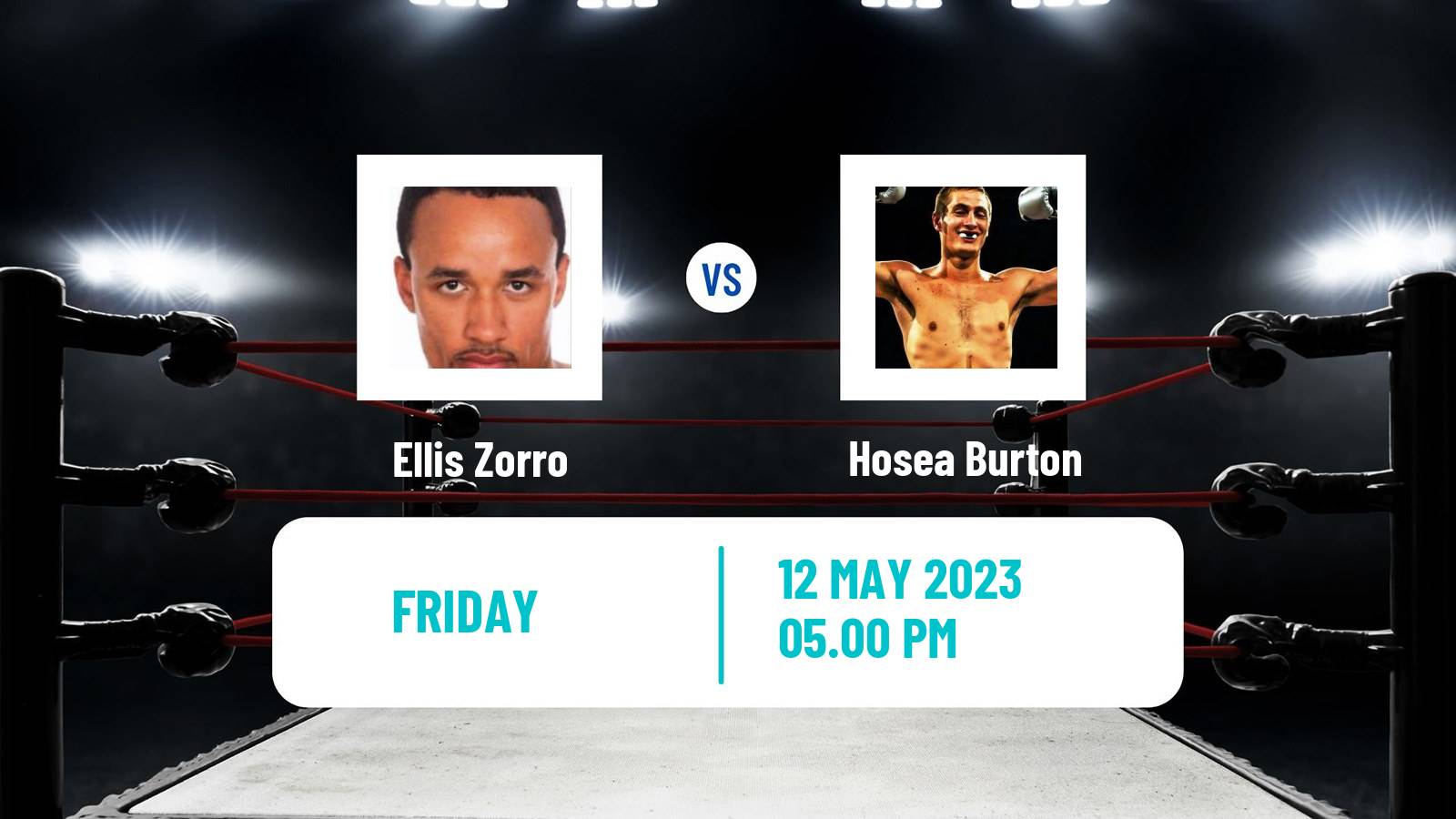 Boxing Boxing Ellis Zorro - Hosea Burton