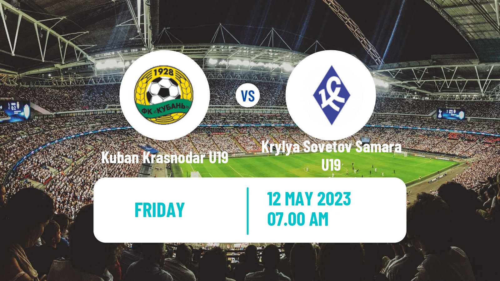 Soccer Russian Youth League Kuban Krasnodar U19 - Krylya Sovetov Samara U19