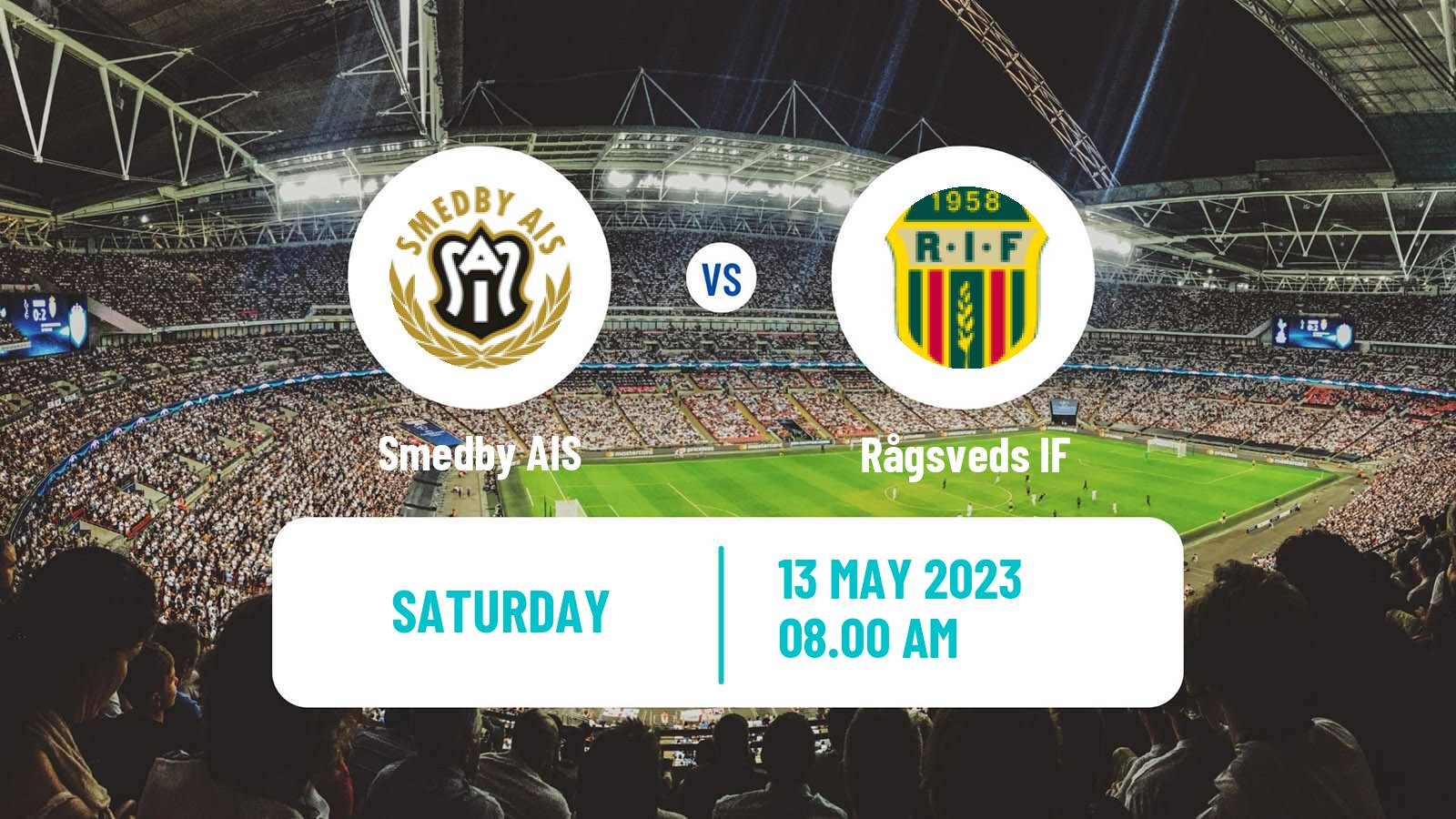 Soccer Swedish Division 2 - Södra Svealand Smedby - Rågsved
