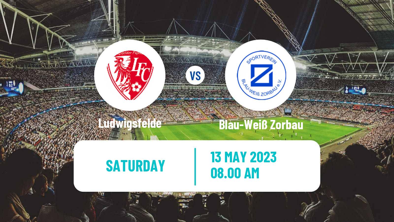 Soccer German Oberliga NOFV- Süd Ludwigsfelde - Blau-Weiß Zorbau