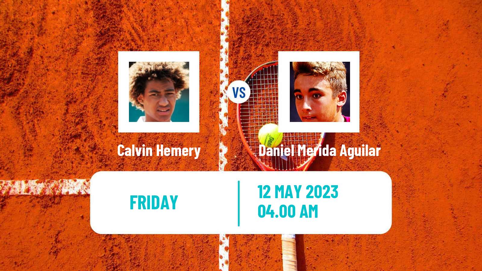 Tennis ITF Tournaments Calvin Hemery - Daniel Merida Aguilar