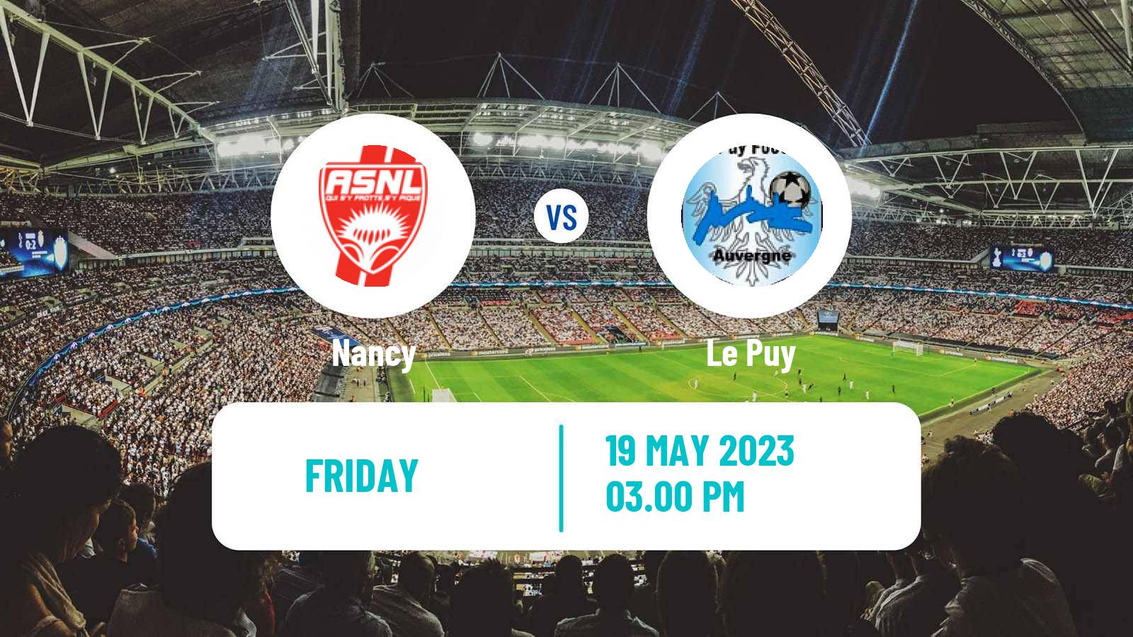 Soccer French National League Nancy - Le Puy