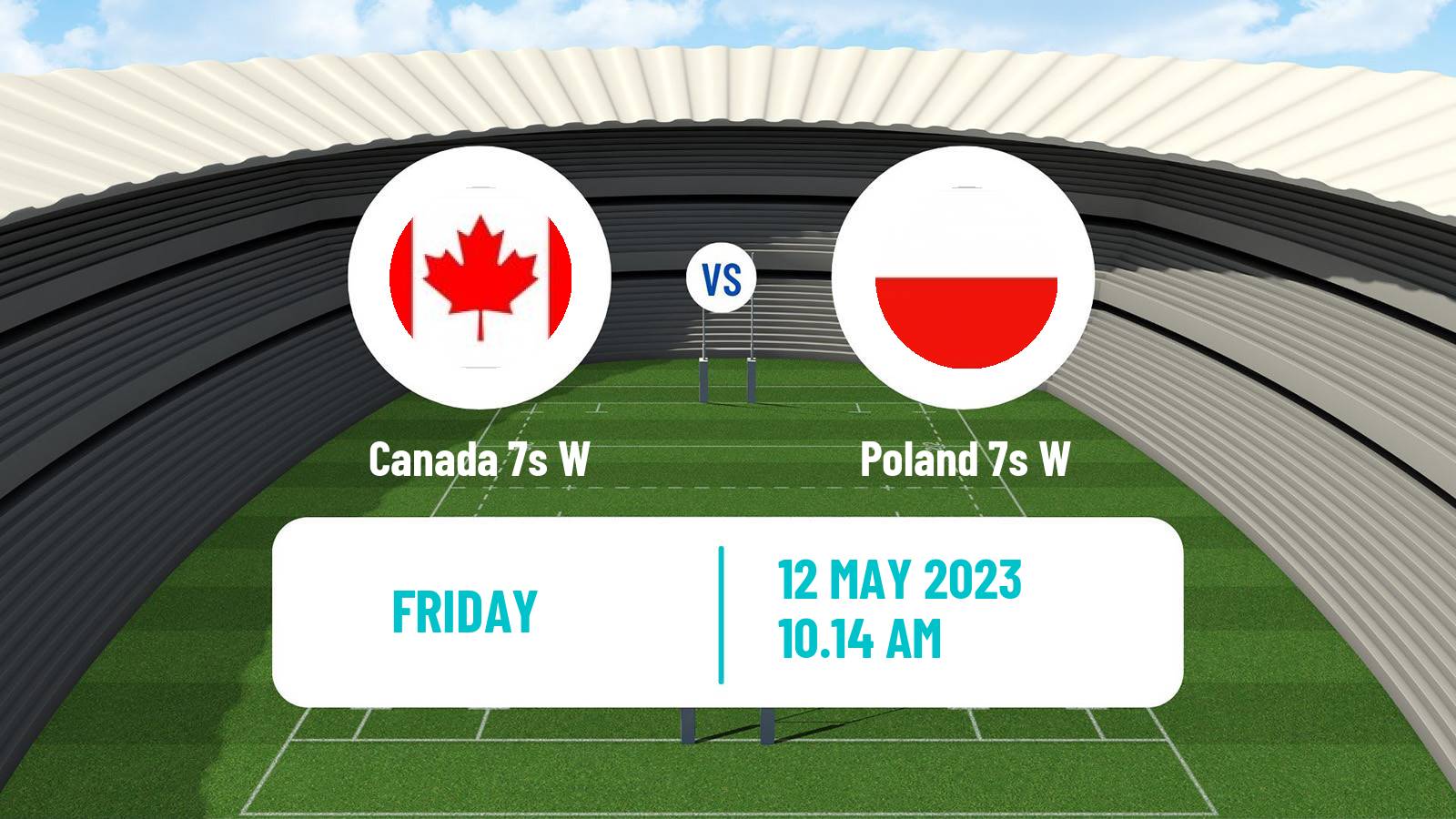Rugby union Sevens World Series Women - France Canada 7s W - Poland 7s W