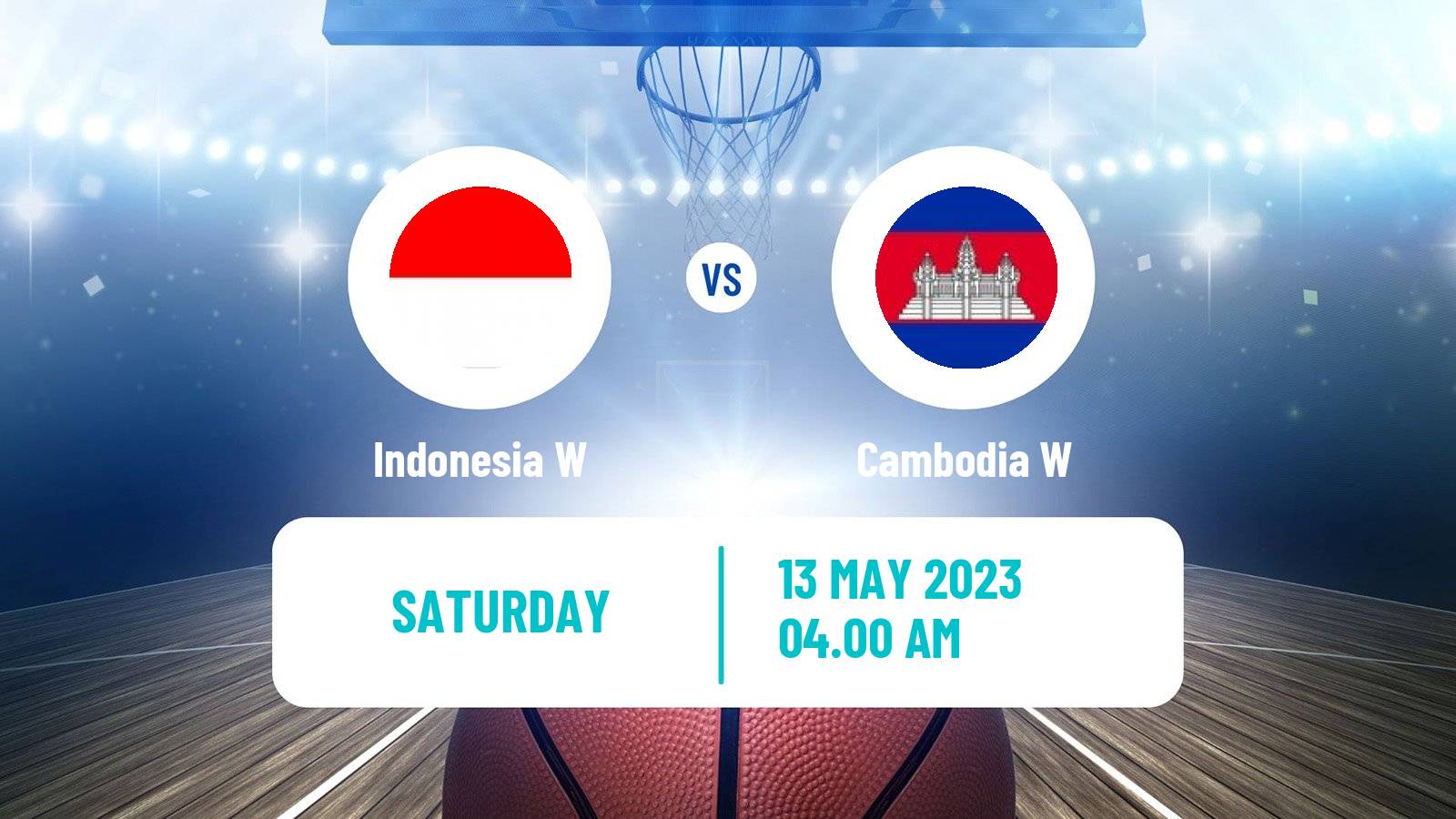 Basketball Southeast Asian Games Basketball Women Indonesia W - Cambodia W