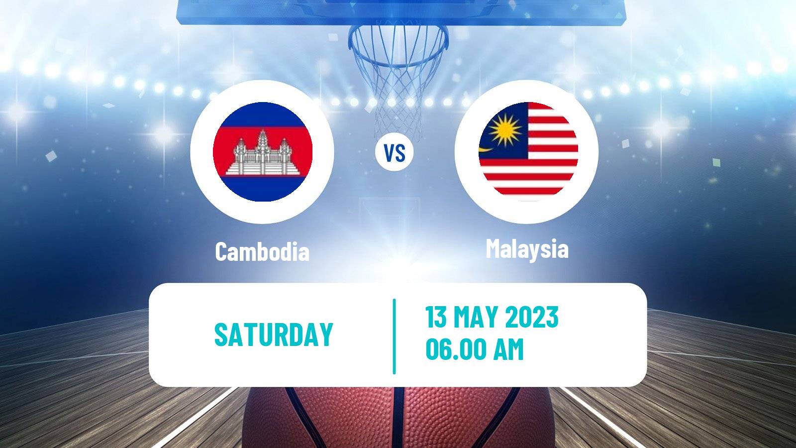 Basketball Southeast Asian Games Basketball Cambodia - Malaysia