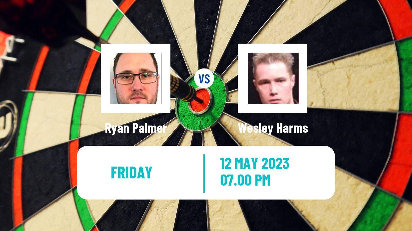 Darts Darts Ryan Palmer - Wesley Harms