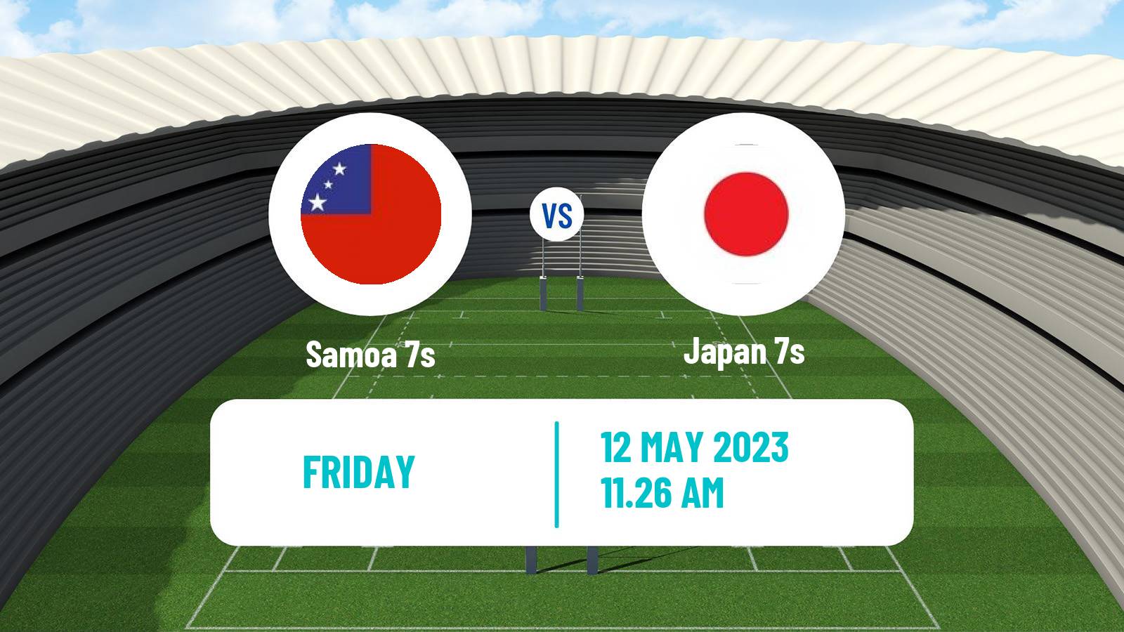 Rugby union Sevens World Series - France Samoa 7s - Japan 7s