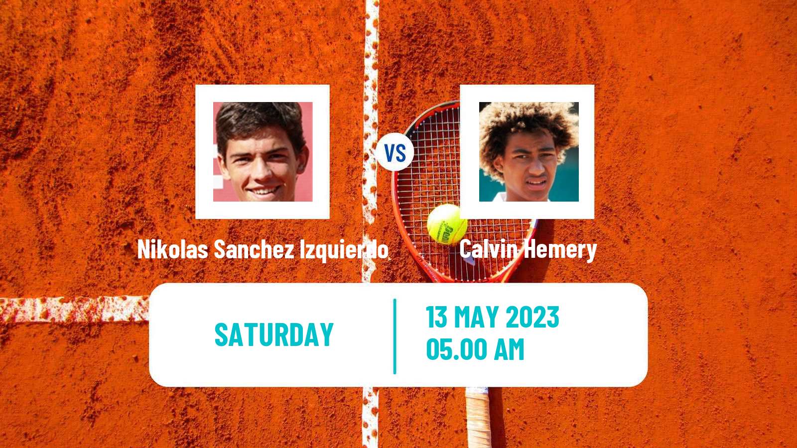 Tennis ITF Tournaments Nikolas Sanchez Izquierdo - Calvin Hemery