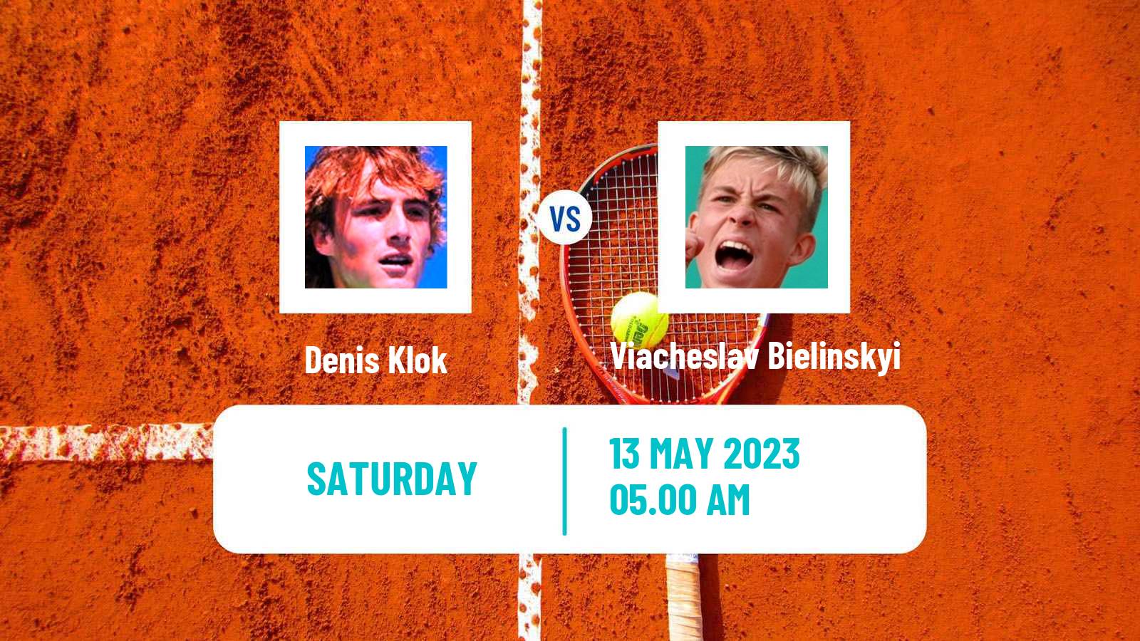 Tennis ITF Tournaments Denis Klok - Viacheslav Bielinskyi