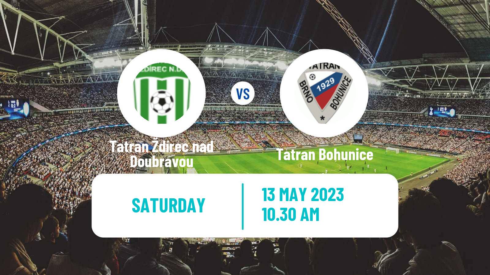 Soccer Czech Division D Tatran Ždírec nad Doubravou - Tatran Bohunice